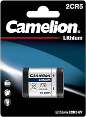 Camelion 2CR5 6V 1BL ličio baterija, 1 vnt.