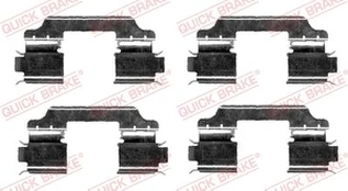 QUICK BRAKE QB109-1654 Brake pad fitting kit