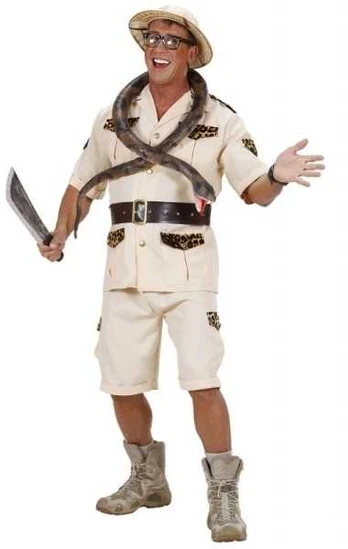 Boland Traciks Safari Man kostume