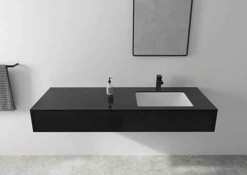 Hansgrohe Maišytuvas praustuvui Vernis shape juodas 71569670