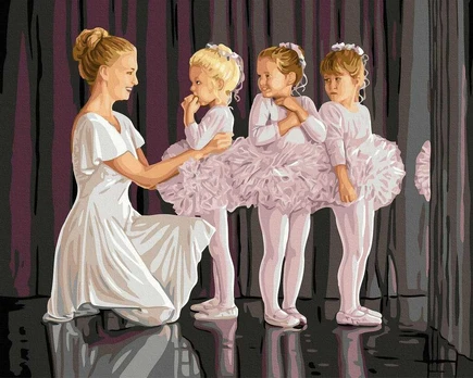 TPS Tapybos rinkinys "First ballet"