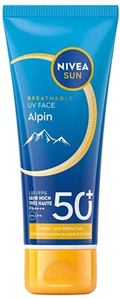Nivea Sunscreen SPF 50+ Alpin UV Face Kreminis 40 ml