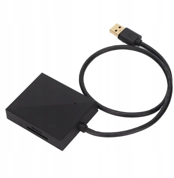 4 lizdų kortelių skaitytuvas Usb 3.0 šakotuvas