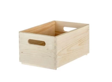 Medinė dėžė, 30 x 20 x 13,5 cm
