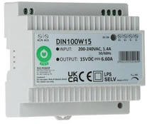 SMPS maitinimo šaltinis DIN100W15 POS