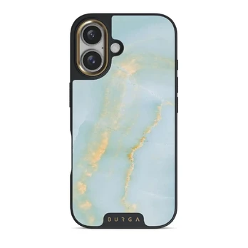 Sea Salt - iPhone 16 Case, Elite Dark (MagSafe) / Gold