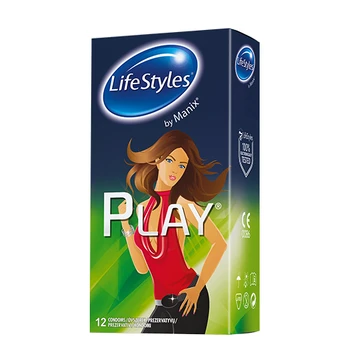 LIFESTYLES prezervatyvai Play, 12 vnt.