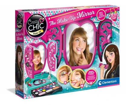 Tualetinis staliukas su priedais Clementoni Crazy Chic, 50641