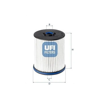 Kuro filtras UFI 26.E2X.02