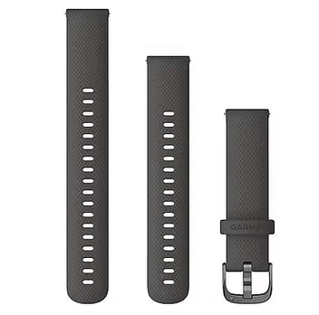 Apyrankė Garmin Quick Release 18 silikoninė | Graphite - Slate