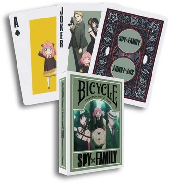 Spy x Family žaidimo kortos