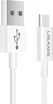 USAMS U23 MICRO-USB greito įkrovimo laidas 2A, Baltas