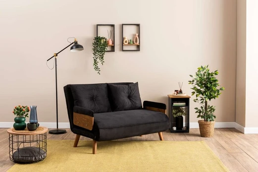 Sofa Atelier Del Sofa Cosmo, juoda