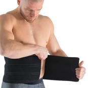 Diržas Gymstick Back Support 1.0, Universalus, juoda kaina