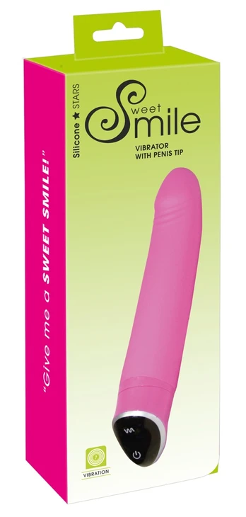 Smile Happy Pink vibrator Klasikinis vibratorius