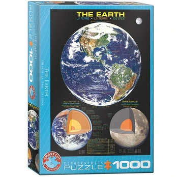 Dėlionė Eurographics, 6000-1003, The Earth, 1000 d.