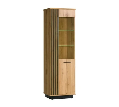 Vitrina LAMELO LA2, juoda