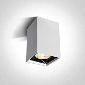 6W LED paviršinis šviestuvas, baltas, 3000K, 12106B/W/W