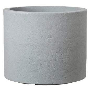 Vazonas Scheurich Stony Grey 130/50, plastikinis, Ø 48 cm, pilkas