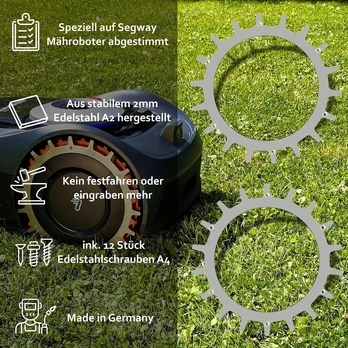 Vejos roboto ratų diskai Segway Navimow