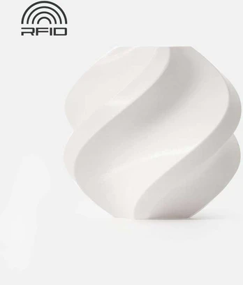 3D Plastikas - Filamentas PLA With spool/Su rite Basic Jade baltos spalvos | 1.75 mm, 1kg | Bambu Lab