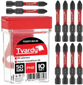 Tvardy Antgalis PH2 50mm S2 – dėžutė (10/100/1200)