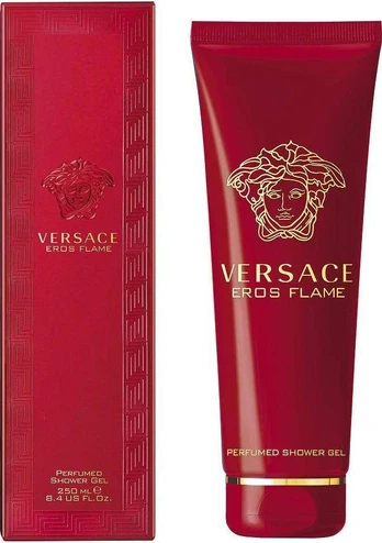 Dušo želė Versace Eros Flame vyrams, 250 ml