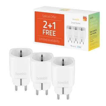 Hombli - Smart Socket Promo Pack 2+1 ( EU )