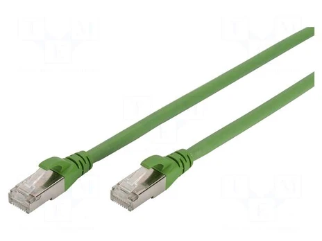 Patch cord | RJ45 plug,both sides | S/FTP | 6a | stranded | Cu | PUR