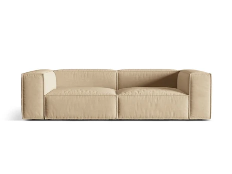 Sofa, Nuria, 4 vietų, 110x250x72, ruda