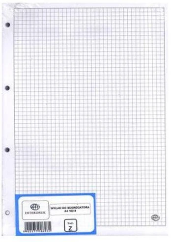 Interdruk A4 100 lapų įdėklas