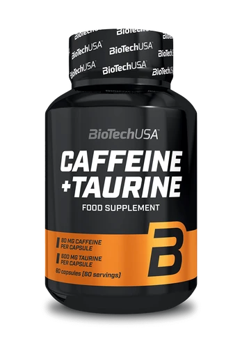 BIOTECH Caffeine + Taurine - 60 kaps.