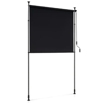 Vertikali markizė 200x310cm., juodos spalvos