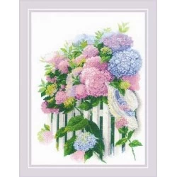 Hydrangea Garden Siuvinėjimo rinkinys iš RIOLIS Nr.: 2026