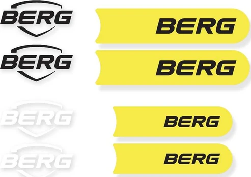 BERG GO Twirl Multicolor - Sticker set