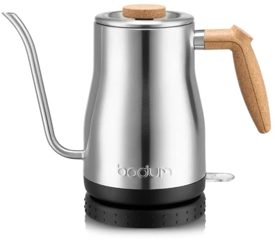 Bodum virdulys elektrinis Gooseneck 1 L Chrome