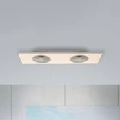 LED lubinis ventiliatorius "Flat-Air", CCT, baltas, 120x40cm