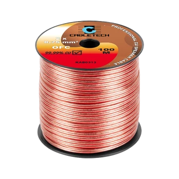 Cabletech Kolonėlių kabelis OFC 0.75mm 100m