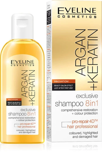 Plaukų šampūnas Eveline Argan, 150 ml