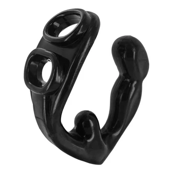 XR Brands Rogue Intimate Dual Stimulation System with Vibrating Bullet Slot