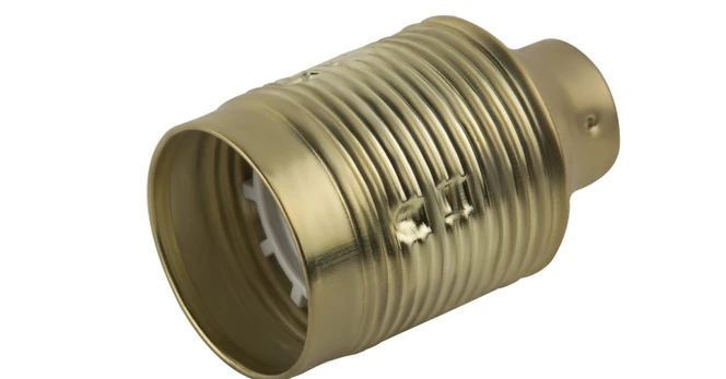 Lempos lizdas ELECTRALINE, E27, 4A 250V, aukso splavos, 71139