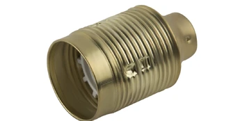 Lempos lizdas ELECTRALINE, E27, 4A 250V, aukso splavos, 71139 kaina
