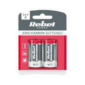Baterija R14 Rebel GRENCELL kaina