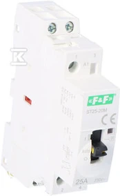 F&F ST25-20-M STYCZ.MOD.2NO 25A 230-240V AC