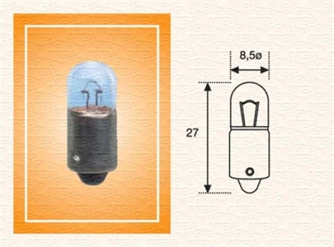 Lemputė, indikatorius MAGNETI MARELLI 002893100000