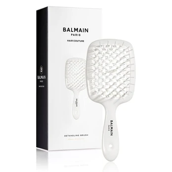 Balmain Baltas Detangling Balta plaukų šepetys