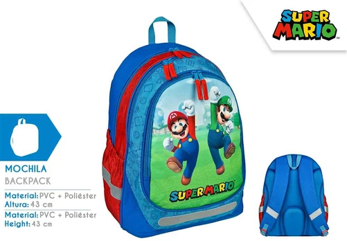 Vaikiška kuprinė Super Mario