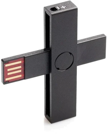 +ID smart card reader USB Blister, black