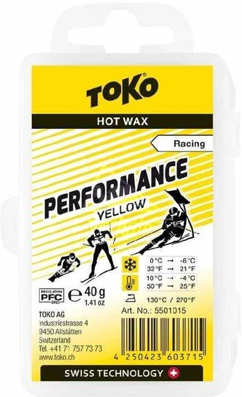 Toko Performance yellow Racing Rub-On 40 g vaškas