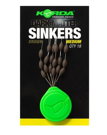 Korda Sinkers Small Weedy Žalias